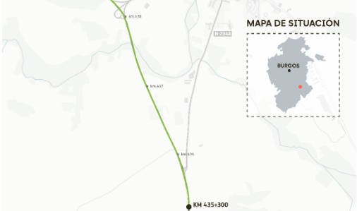 Licitan por 6,8 millones la reconstrucción integral de la variante de Salas de los Infantes (Burgos)